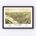 Vintage Map of Belle Vernon, Pennsylvania 1902