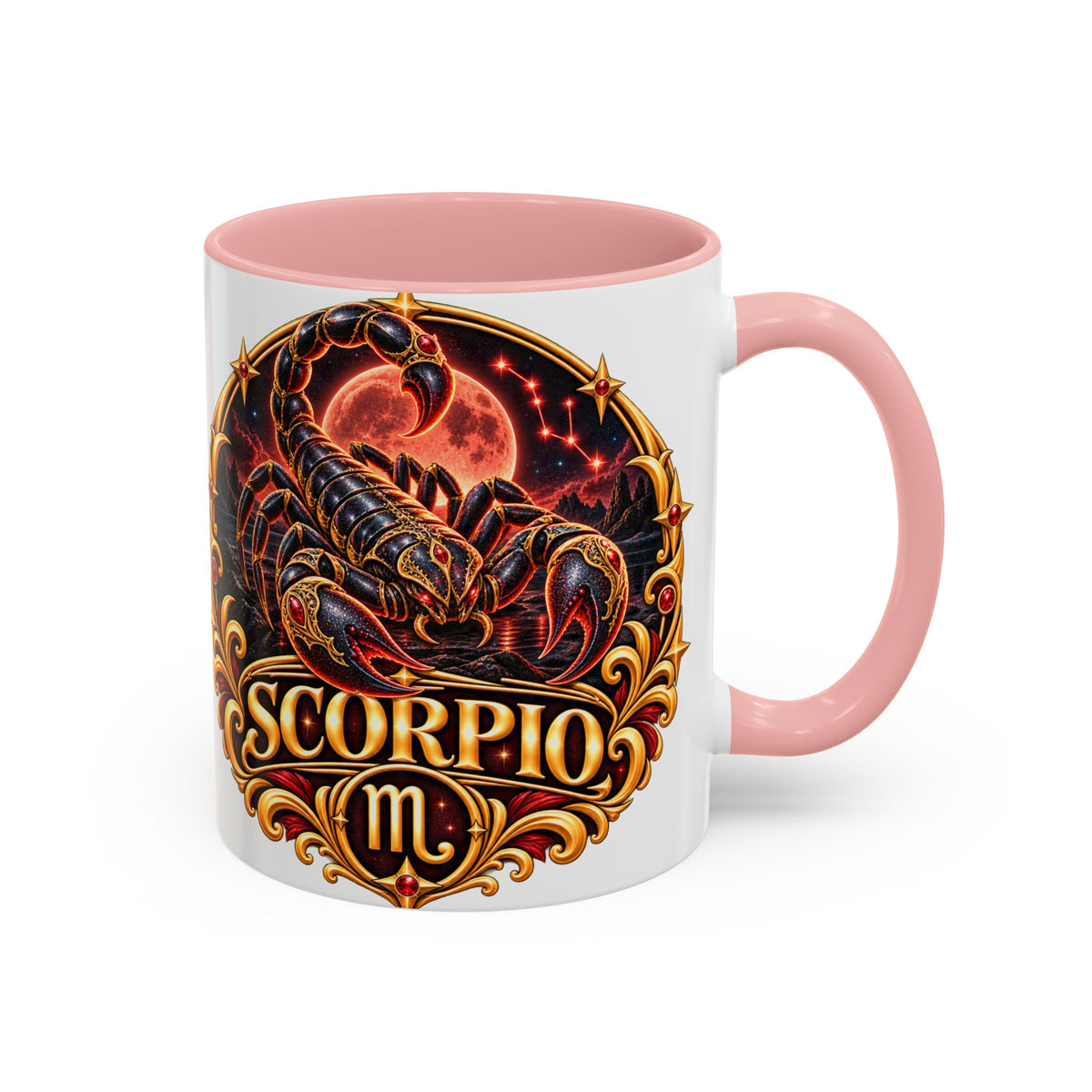 Scorpio Zodiac Coffee Mug — Bold Scorpion Astrology Design (11/15oz)