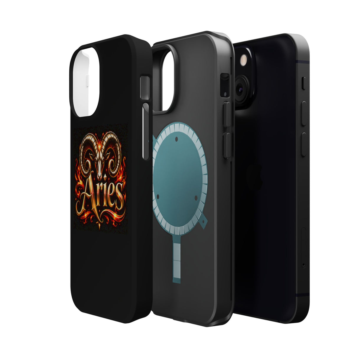Aries Zodiac Magnetic Impact-Resistant Phone Case