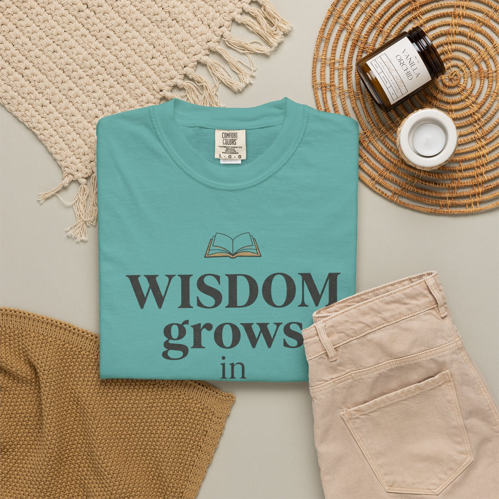 Wisdom Grows in Stillness T-Shirt