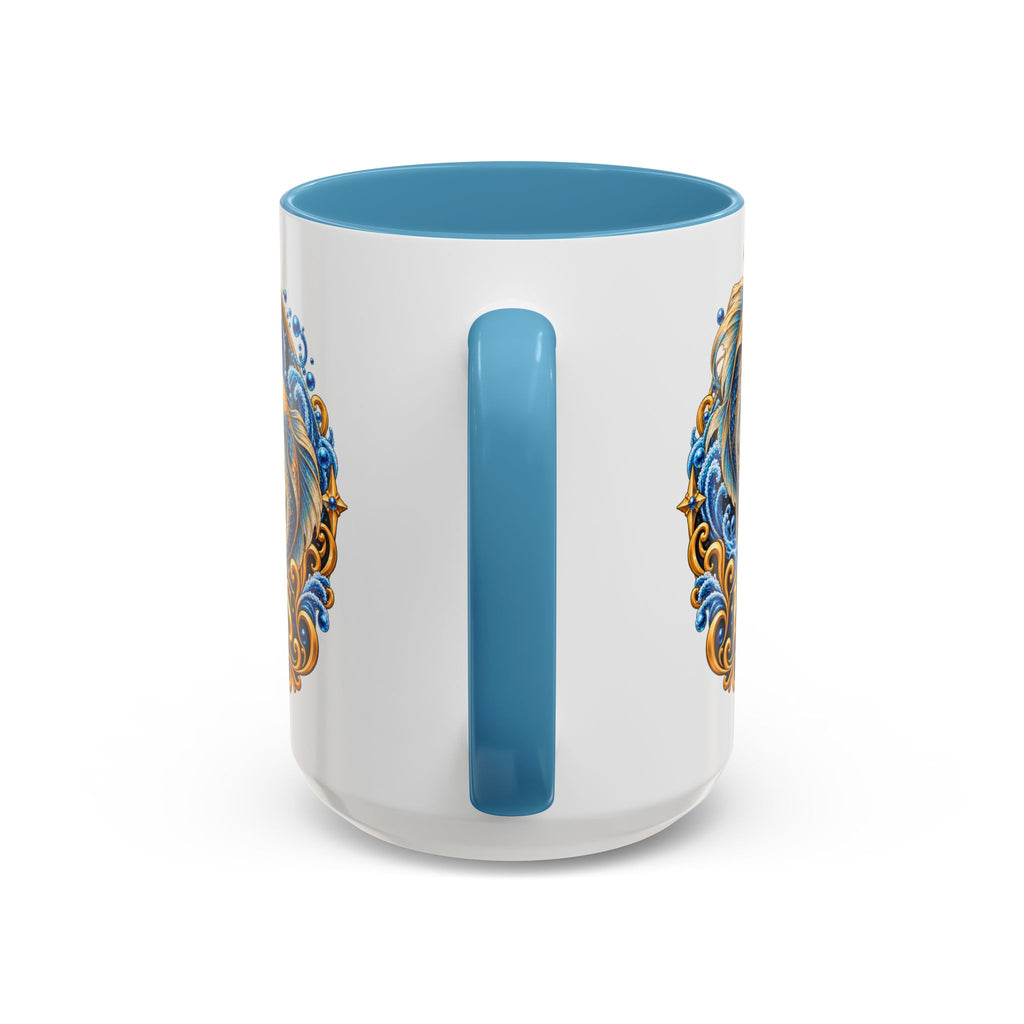 Pisces Zodiac Coffee Mug — Decorative Accent Astrology Mug (11/15oz)