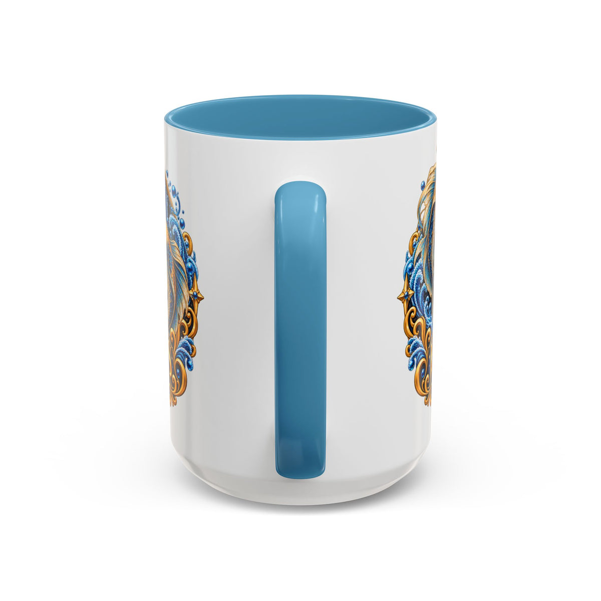 Pisces Zodiac Coffee Mug — Decorative Accent Astrology Mug (11/15oz)