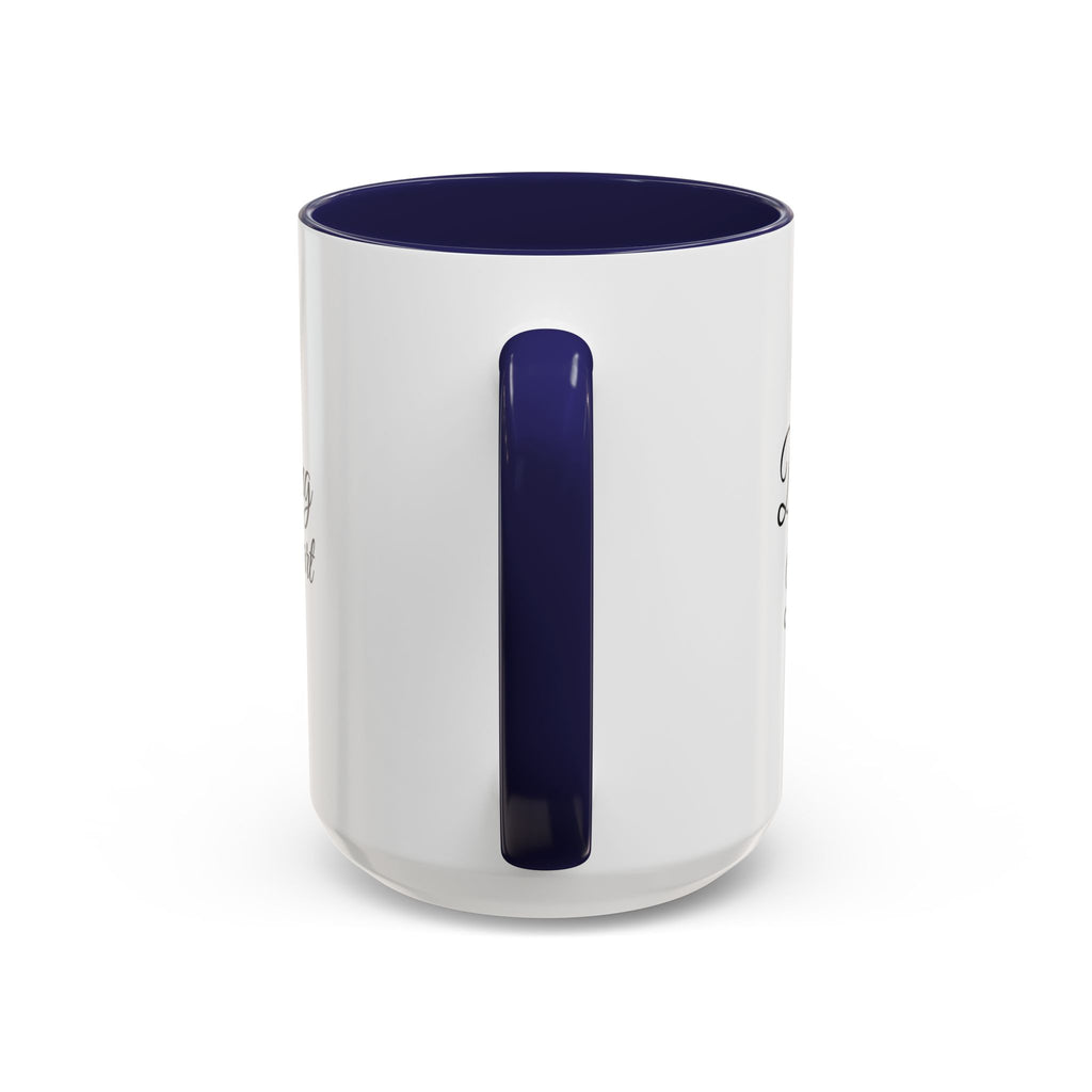 Stop Dreaming Start Doing! Accent Coffee Mug — Motivational 11/15oz