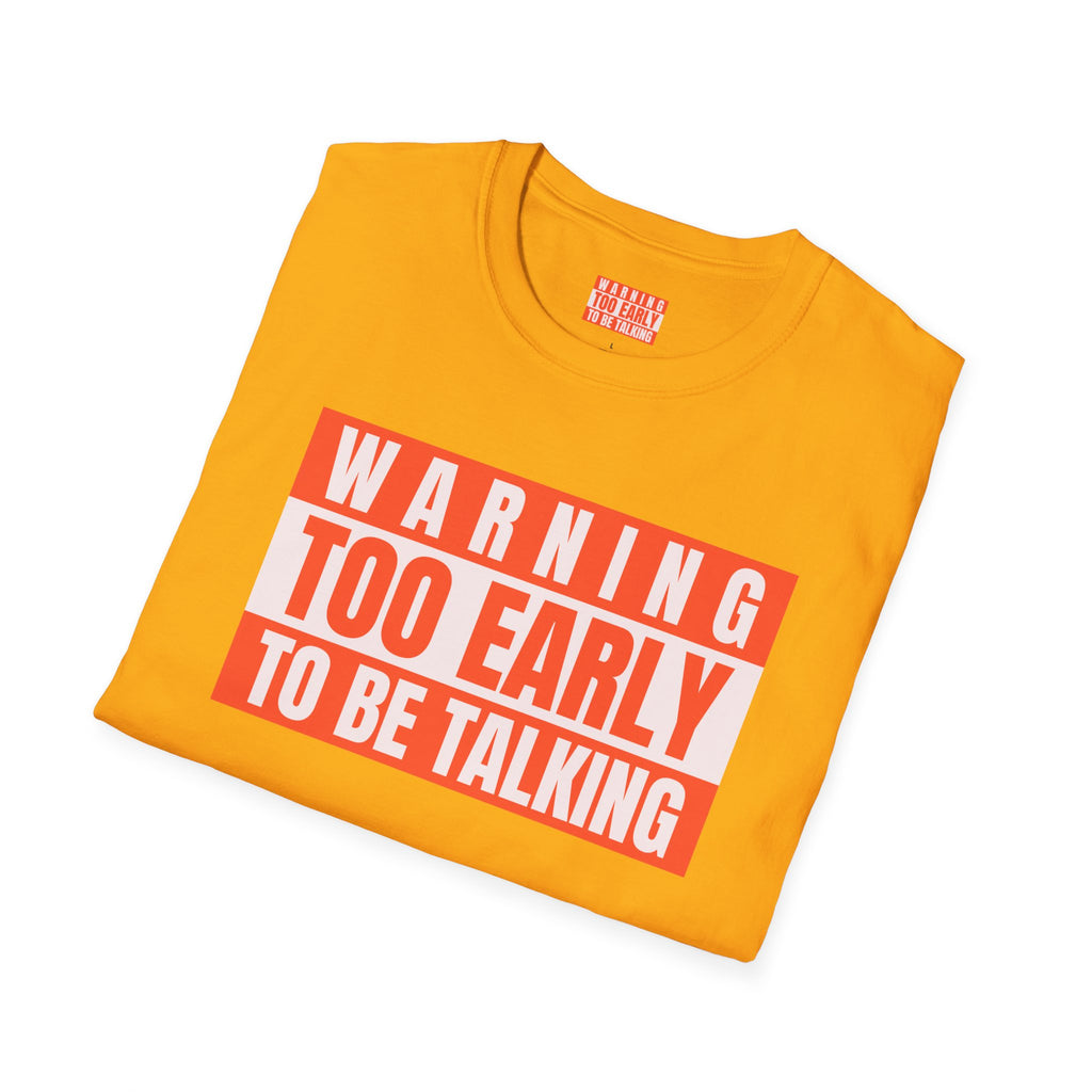 Funny T-Shirt: Perfect for Mornings, Gift for Night Owls, Humor Tee,