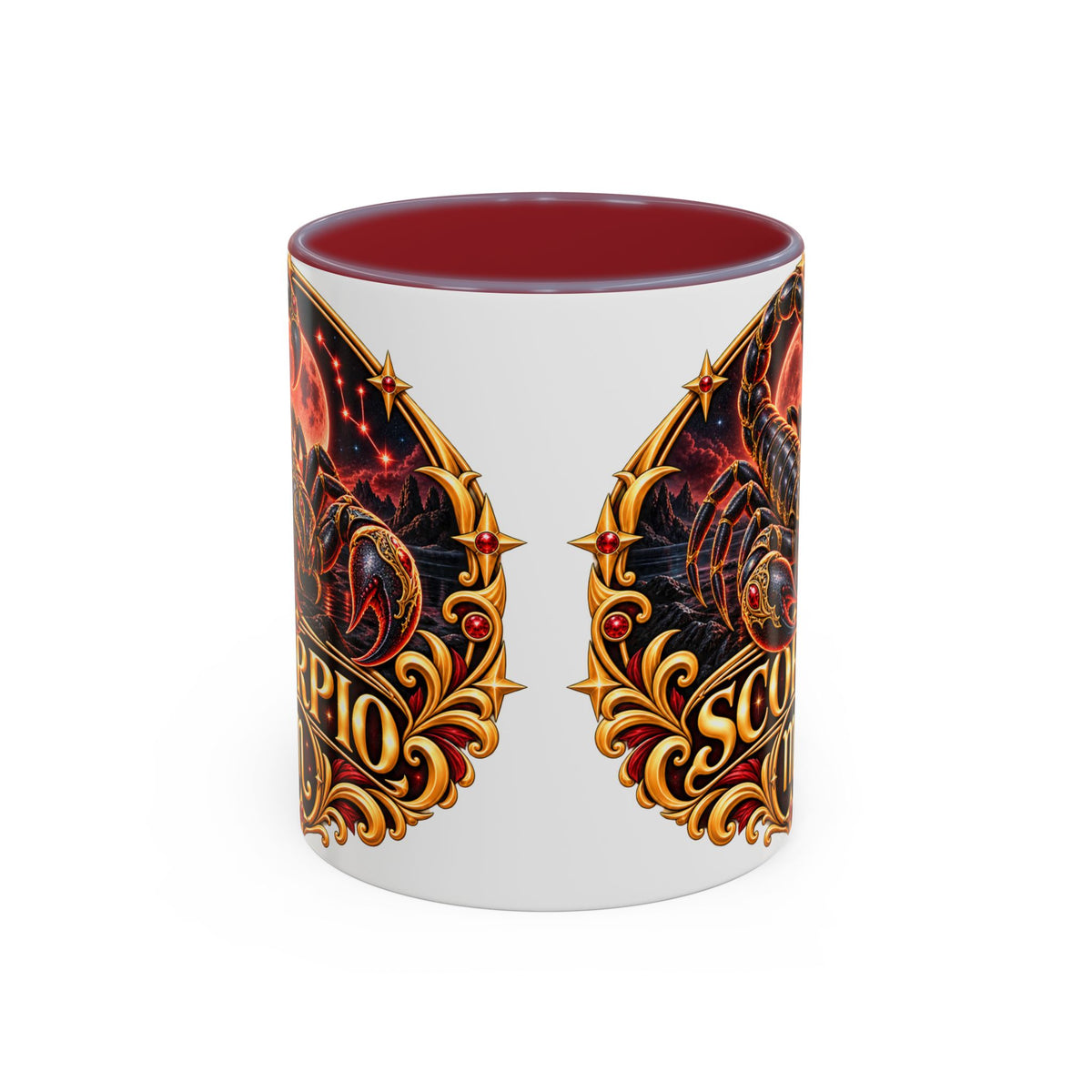 Scorpio Zodiac Coffee Mug — Bold Scorpion Astrology Design (11/15oz)