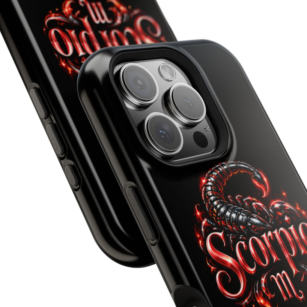 Scorpio Magnetic Impact-Resistant Phone Case – Zodiac Scorpion Design