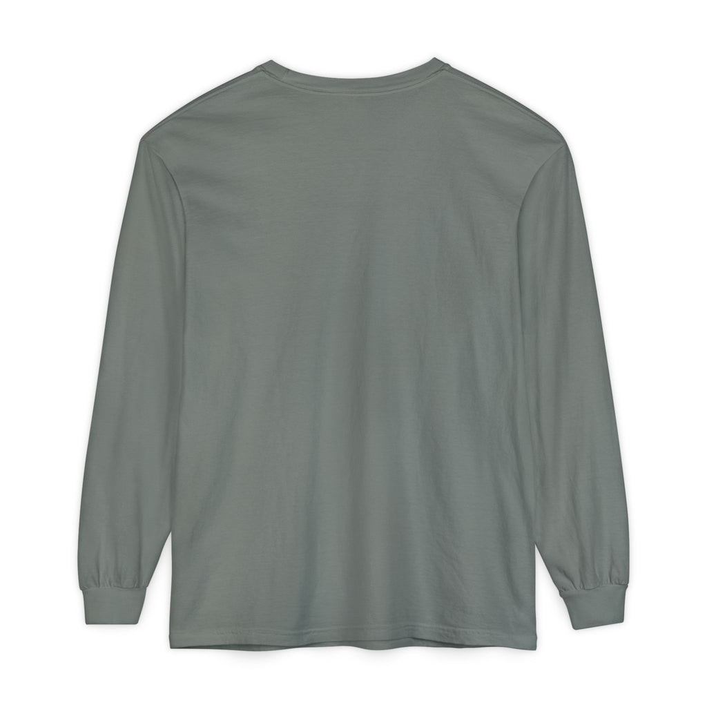 Keep Smiling Long Sleeve Tee — Retro Motivational Graphic Shirt