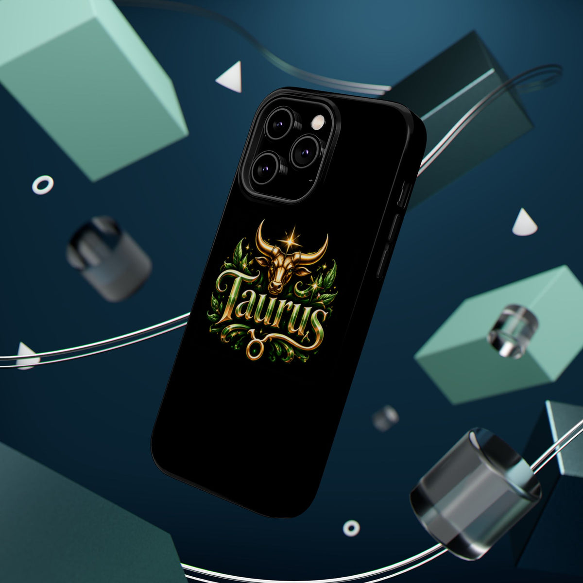 Taurus Zodiac Magnetic Phone Case — Impact‑Resistant Astrological Design