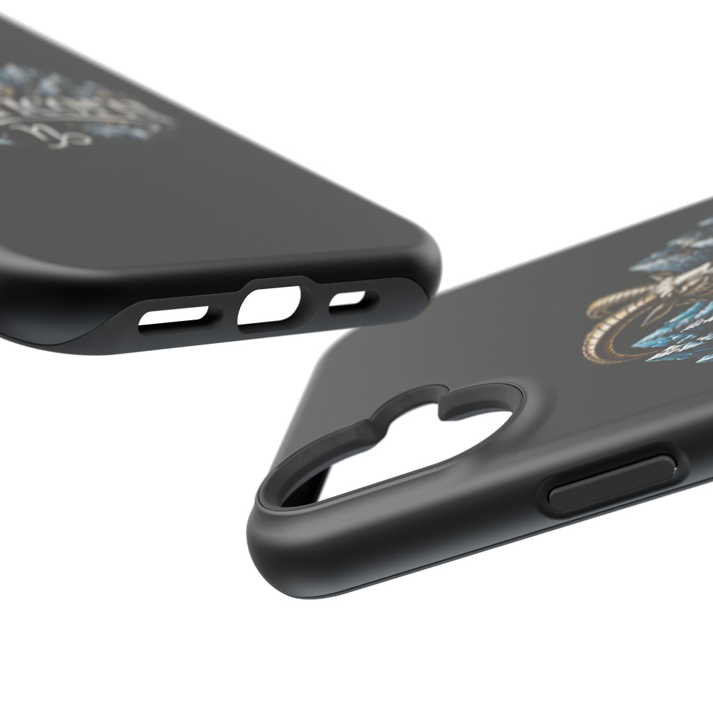 Capricorn Magnetic Impact-Resistant Phone Case — Zodiac Goat Design