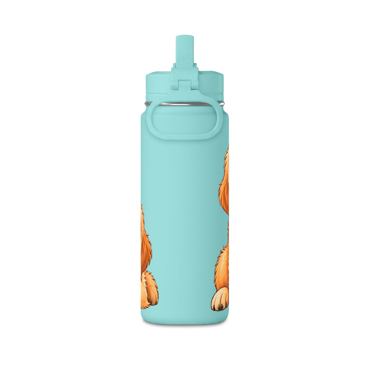 Golden Retriever Puppies Mini Water Bottle