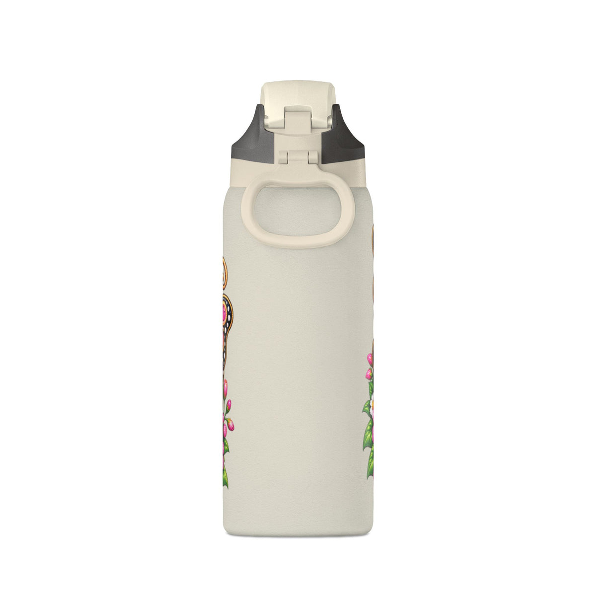 Floral Butterfly Insulated Water Bottle 32oz
