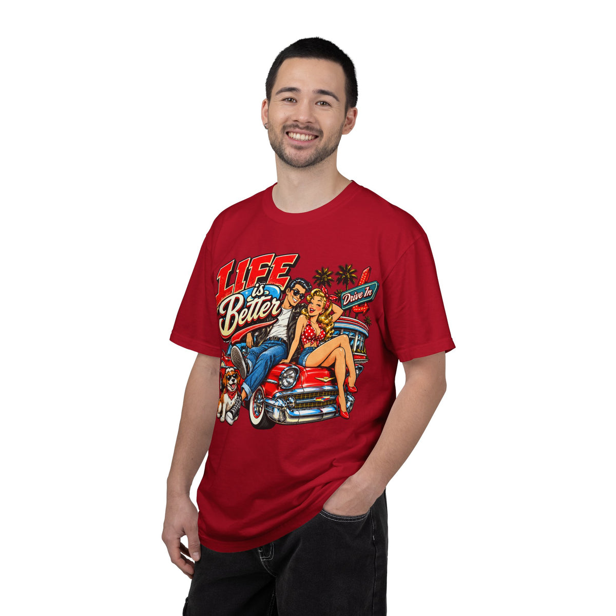 Life Is Better Drive-In Vintage T-Shirt