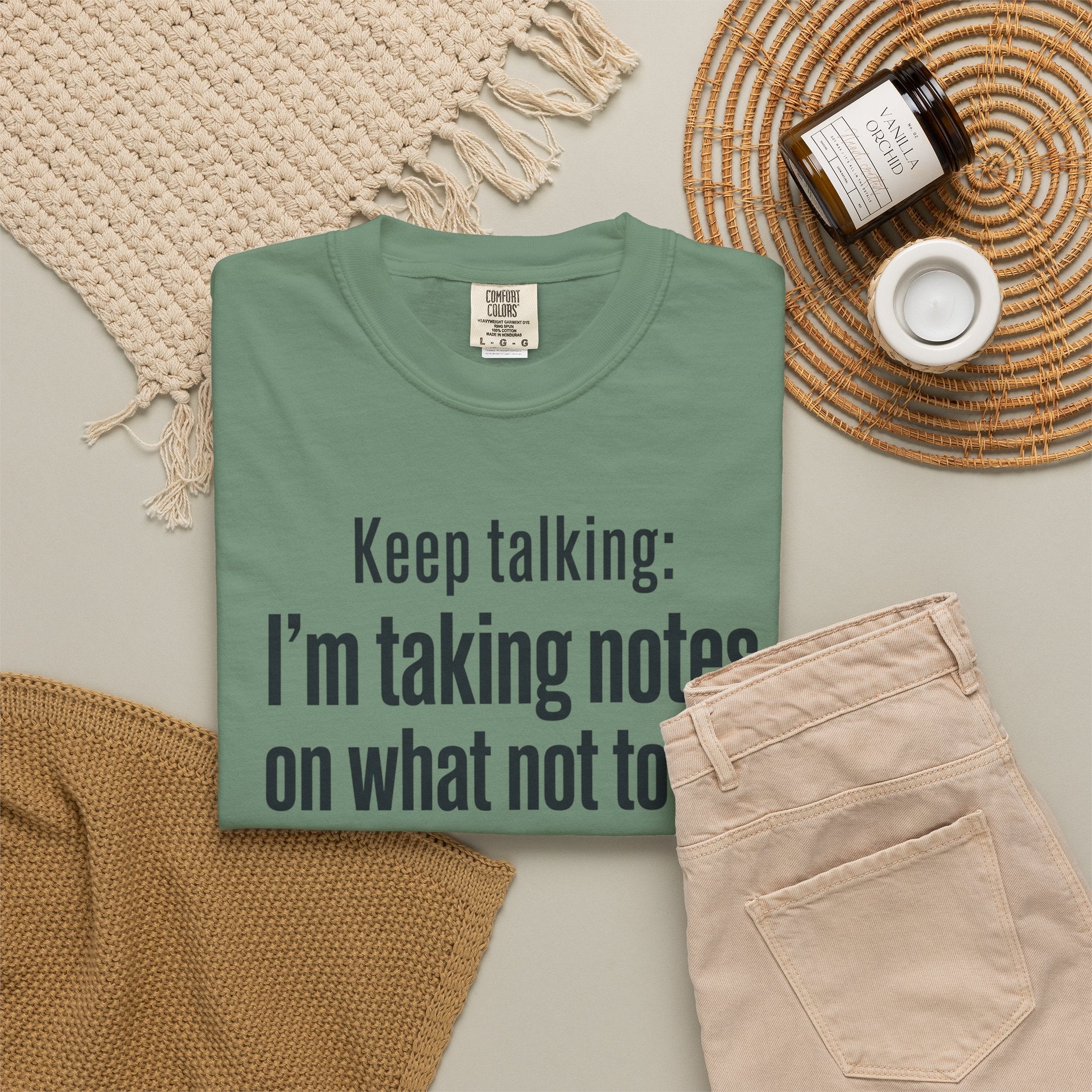 Taking Notes on What Not to Do T-Shirt