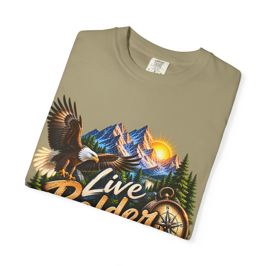 Adventure T-Shirt — "Live Bolder: Explore More, Stay Wild" Graphic Tee
