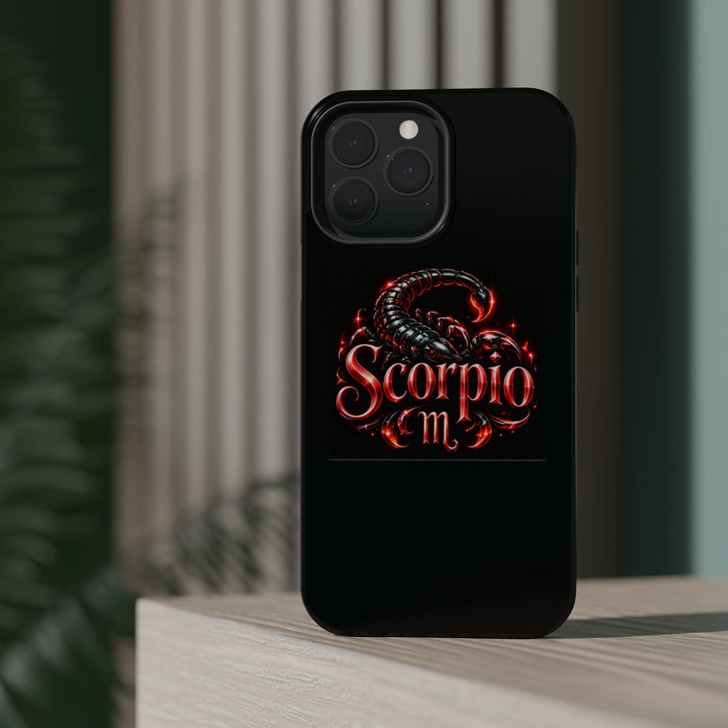 Scorpio Magnetic Impact-Resistant Phone Case – Zodiac Scorpion Design