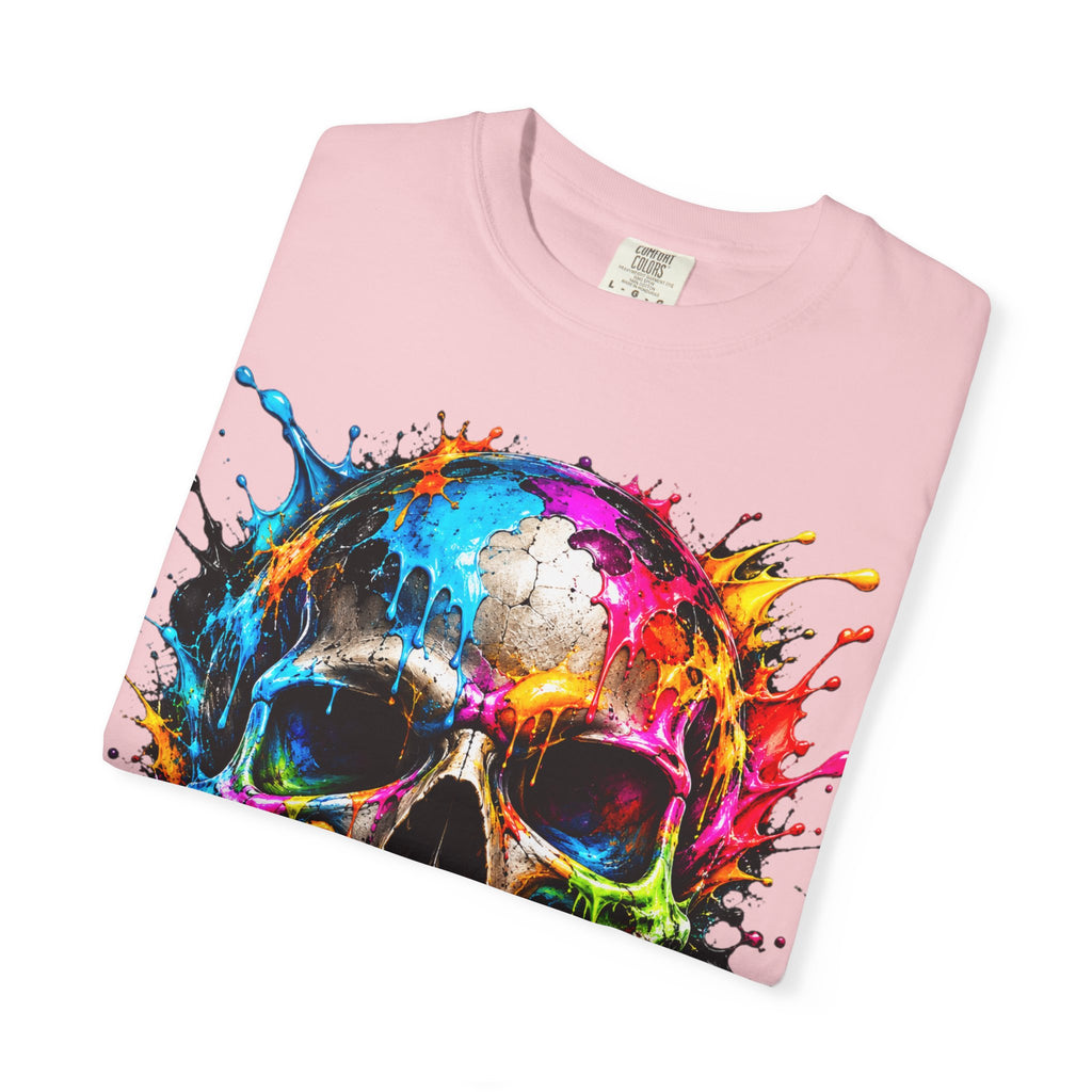 Color Splash Skull T-Shirt