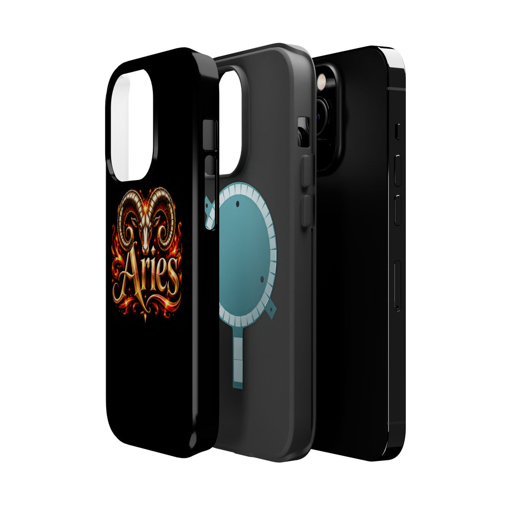 Aries Zodiac Magnetic Impact-Resistant Phone Case