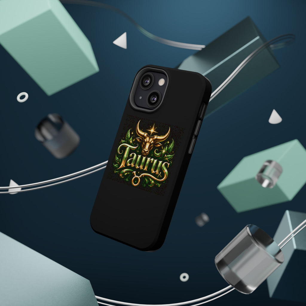 Taurus Zodiac Magnetic Phone Case — Impact‑Resistant Astrological Design