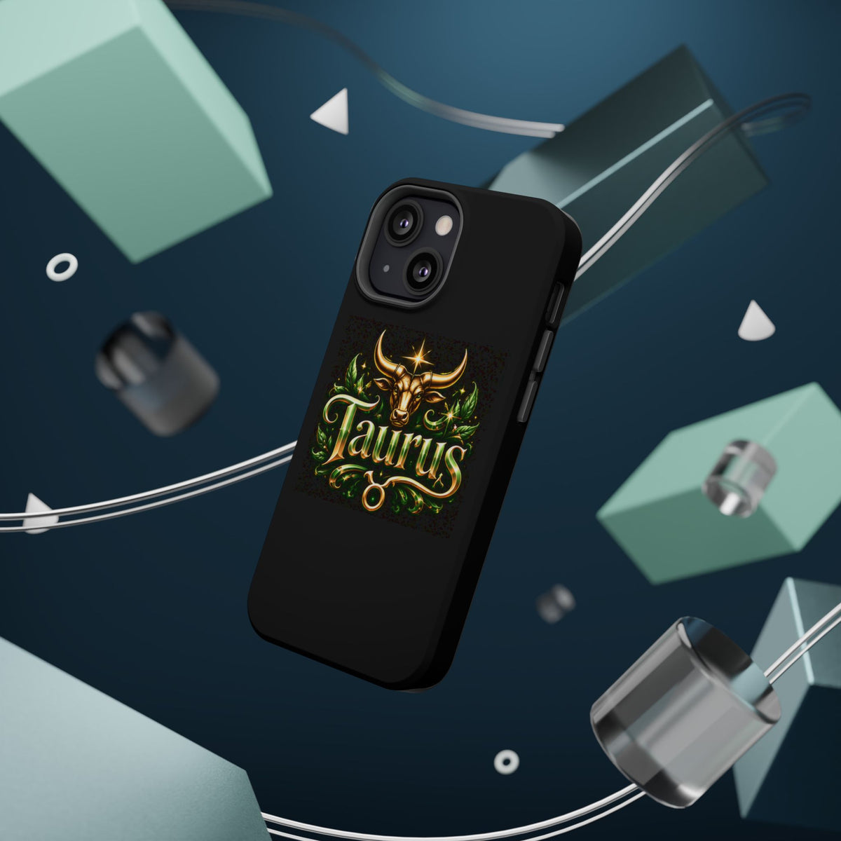 Taurus Zodiac Magnetic Phone Case — Impact‑Resistant Astrological Design