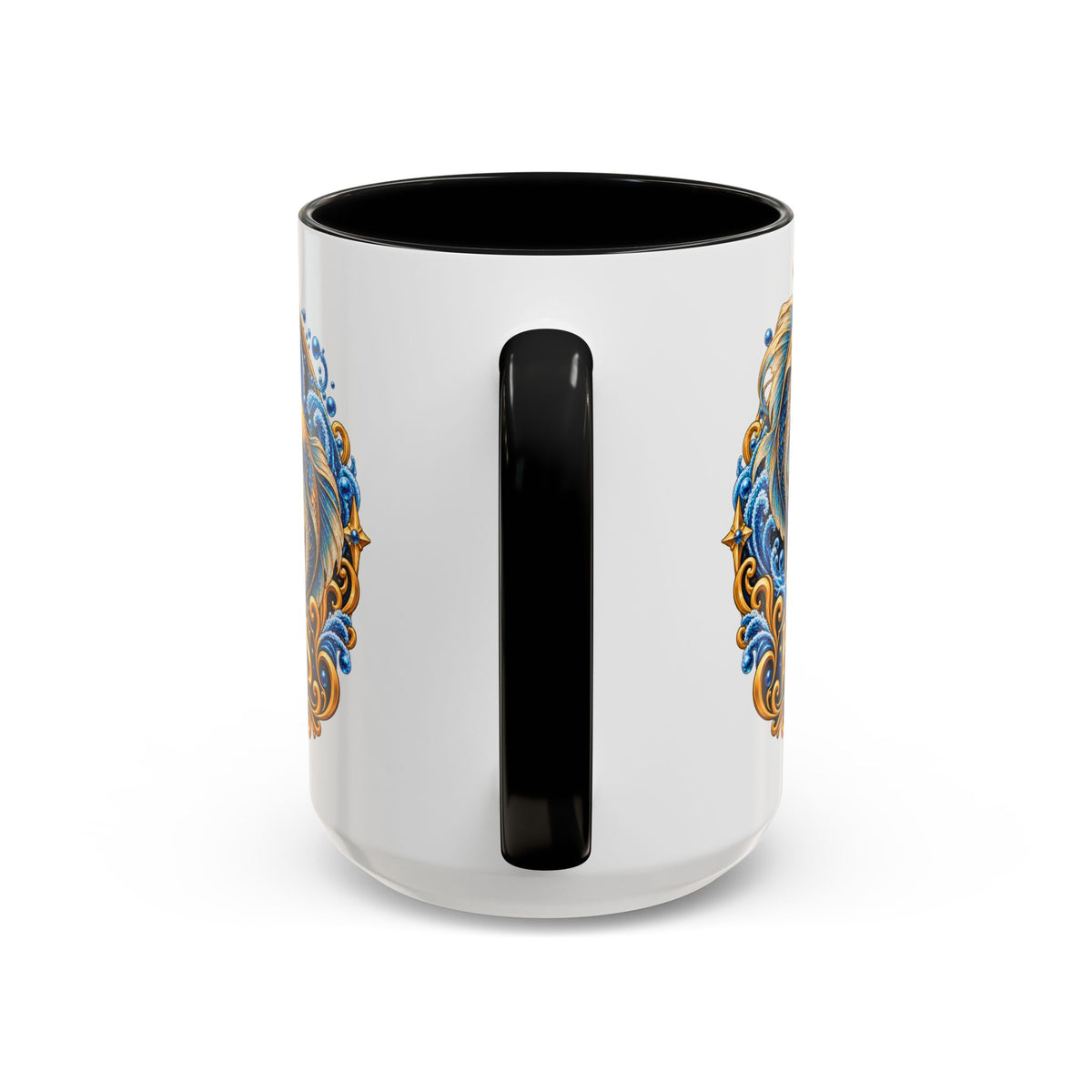 Pisces Zodiac Coffee Mug — Decorative Accent Astrology Mug (11/15oz)