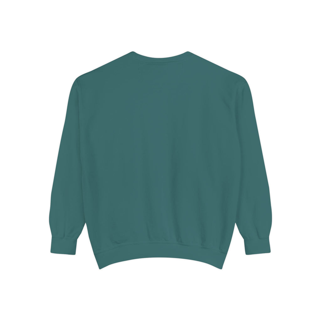 Wolf Fire & Ice Graphic Sweatshirt — Dual Tone Wolf Crewneck