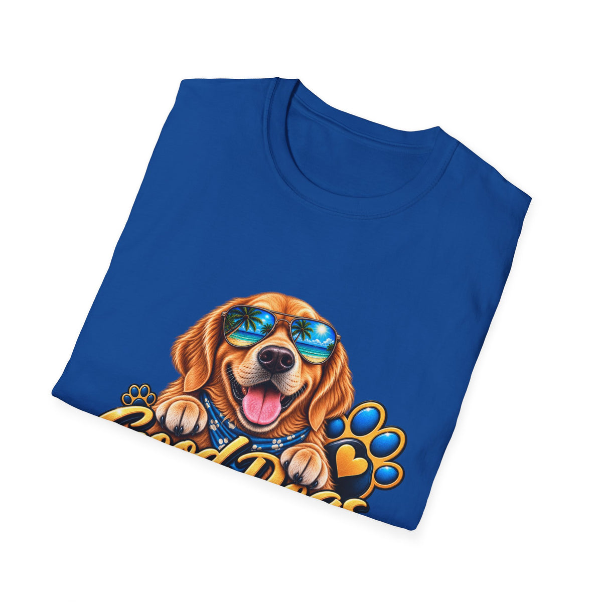 Good Dogs Make Life Better T-Shirt — Cute Golden Retriever Graphic Tee