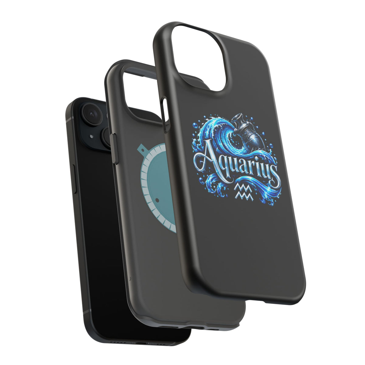 Aquarius Zodiac Magnetic Impact-Resistant Phone Case