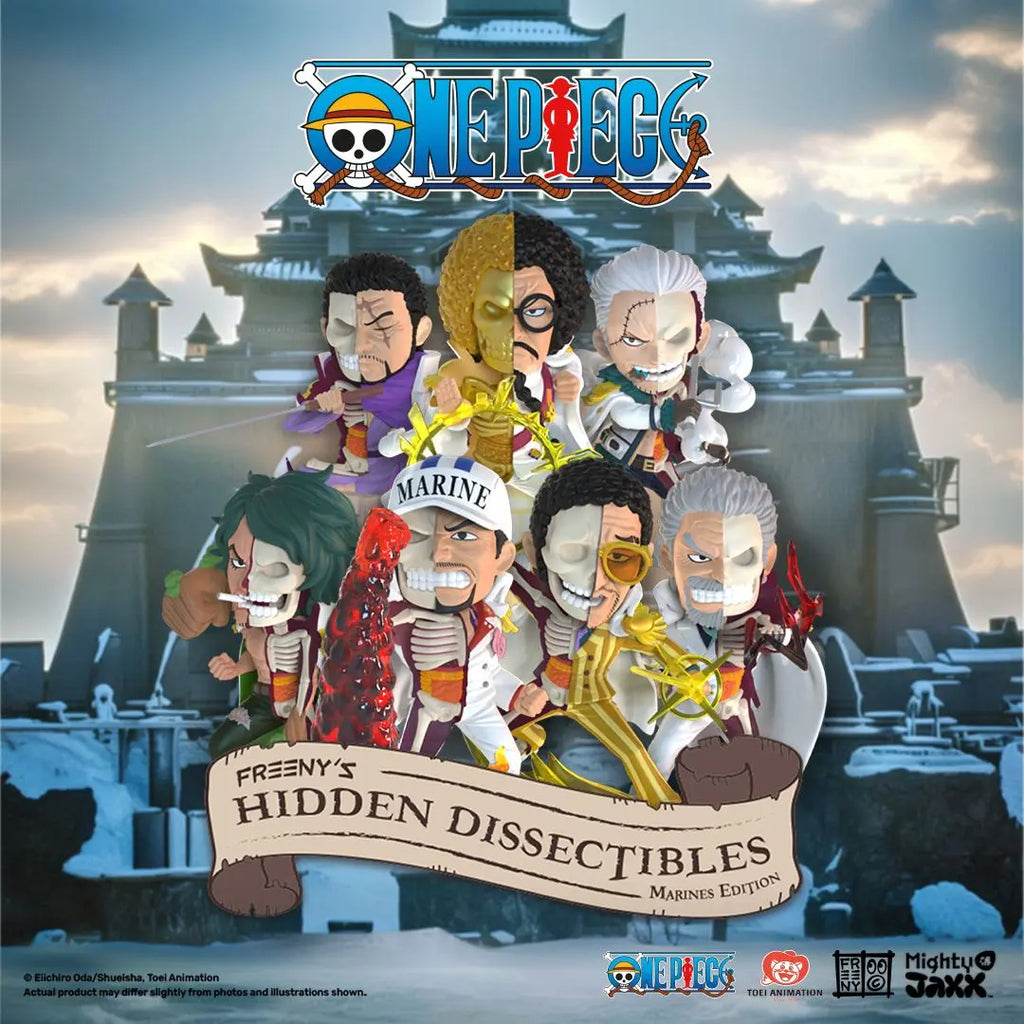 Freeny's Hidden Dissectibles One Piece Marines Edition Blind Box - Mighty Jaxx