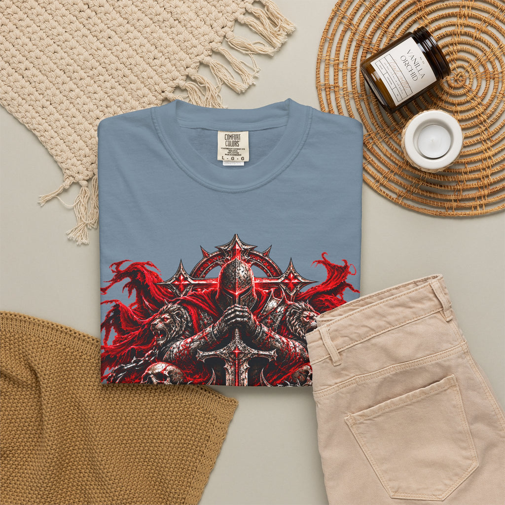 Discipline Metal Tee — Gothic Sword Graphic T-Shirt