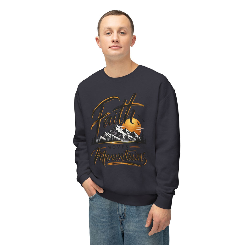 Faith Moves Mountains Crewneck Sweatshirt
