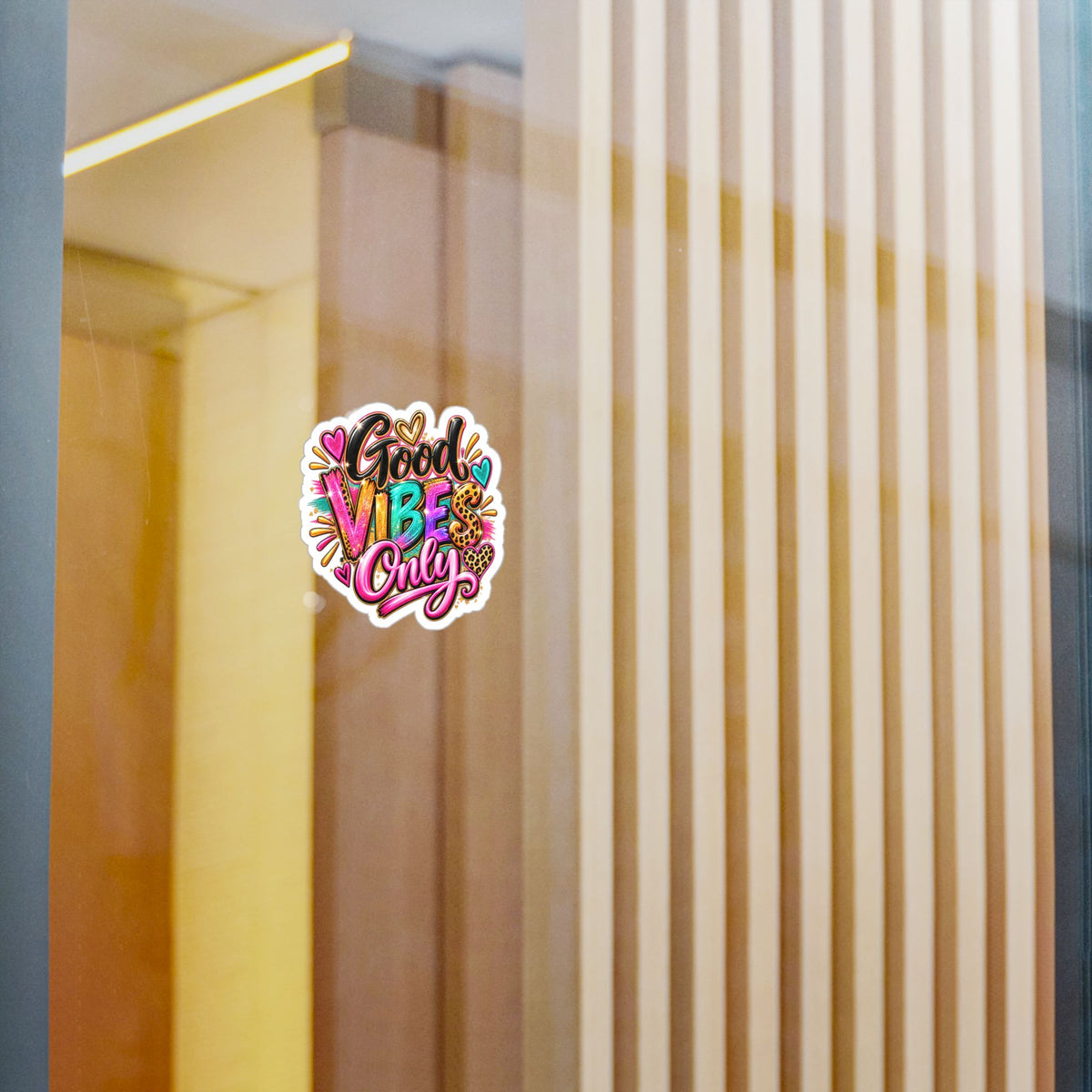 Good Vibes Only  Vinyl Sticker