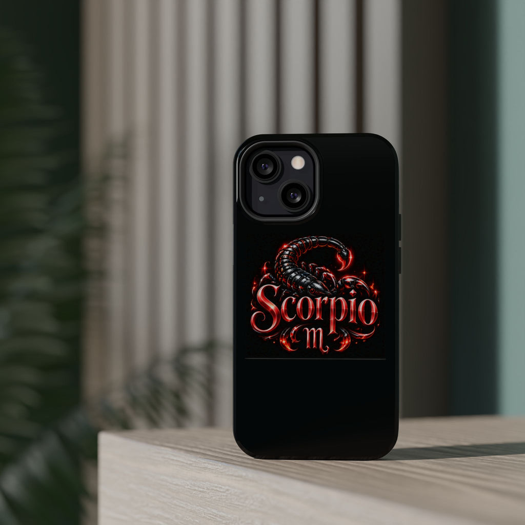 Scorpio Magnetic Impact-Resistant Phone Case – Zodiac Scorpion Design