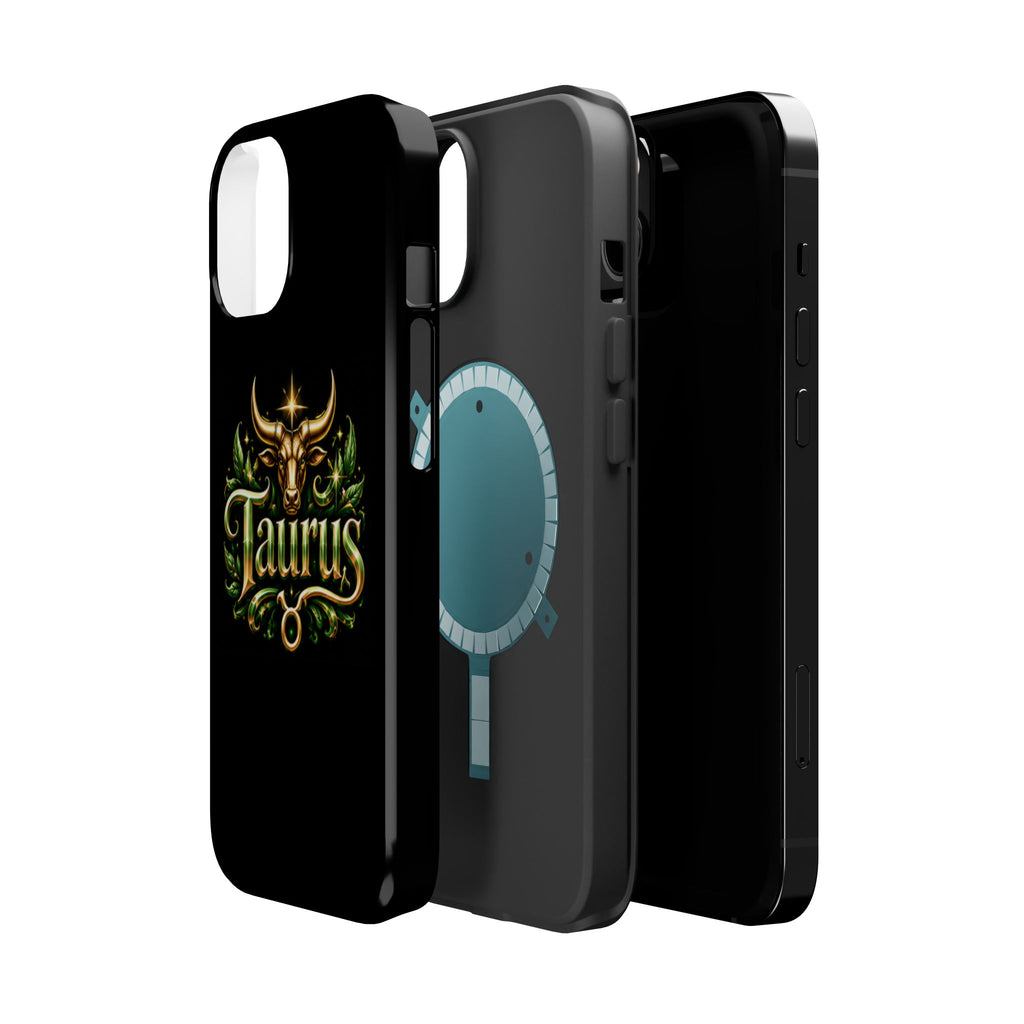 Taurus Zodiac Magnetic Phone Case — Impact‑Resistant Astrological Design