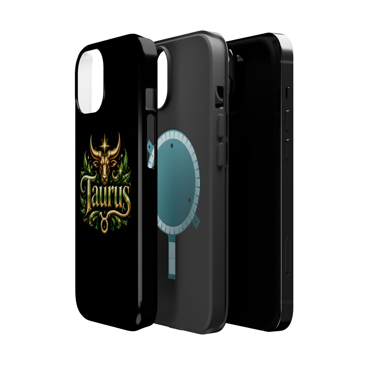 Taurus Zodiac Magnetic Phone Case — Impact‑Resistant Astrological Design
