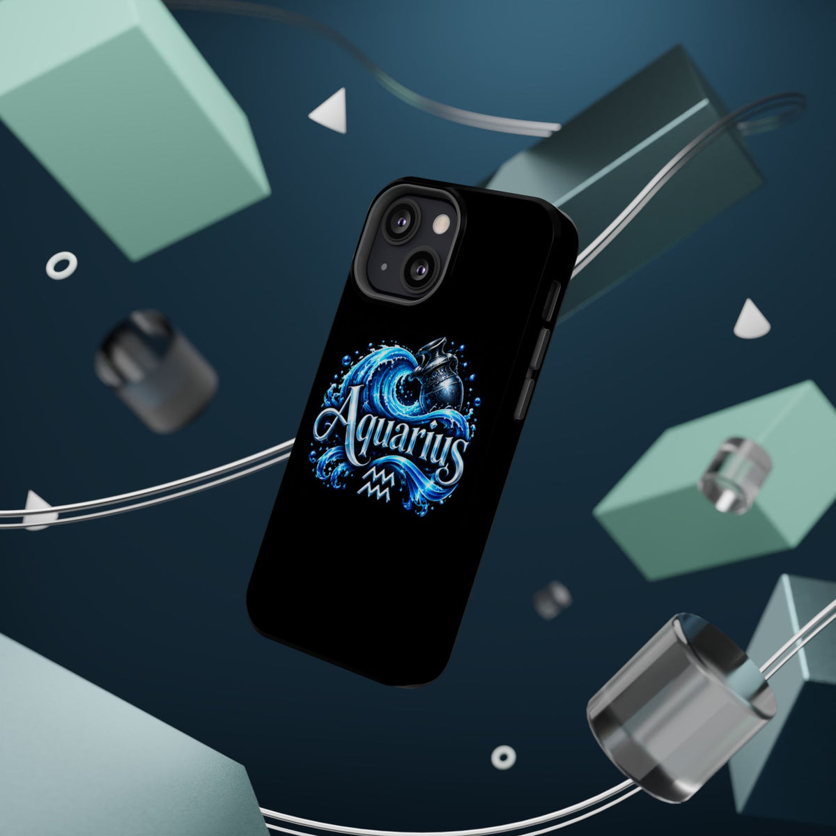 Aquarius Zodiac Magnetic Impact-Resistant Phone Case