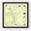 Vintage Map of Lewis County, New York 1857