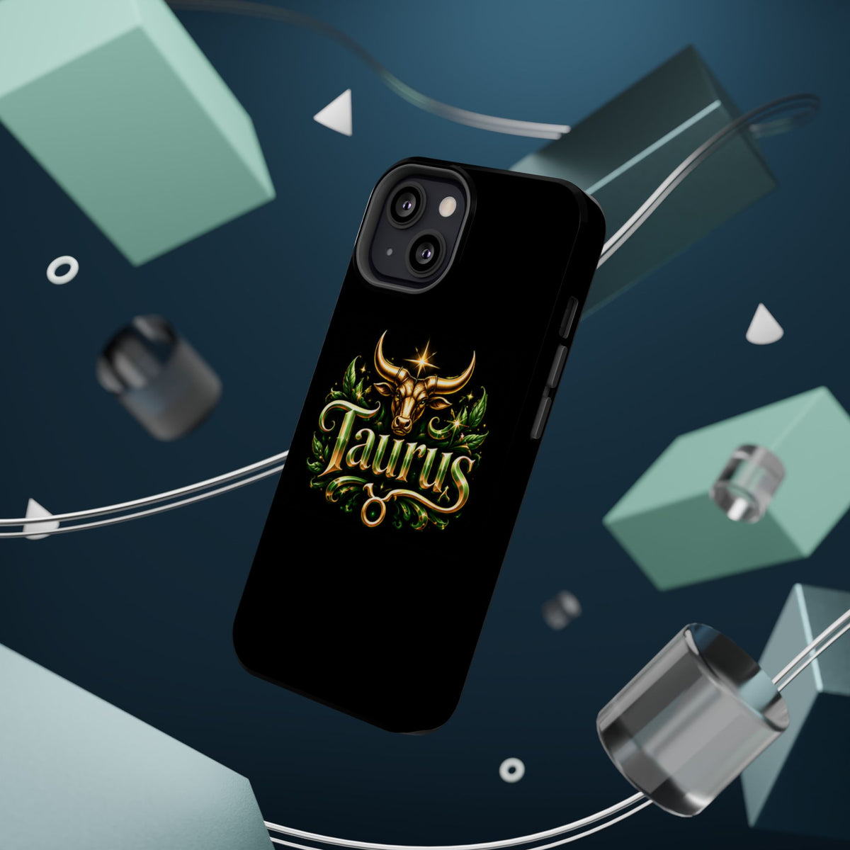 Taurus Zodiac Magnetic Phone Case — Impact‑Resistant Astrological Design