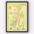 Vintage Map of Blair County, Pennsylvania 1859