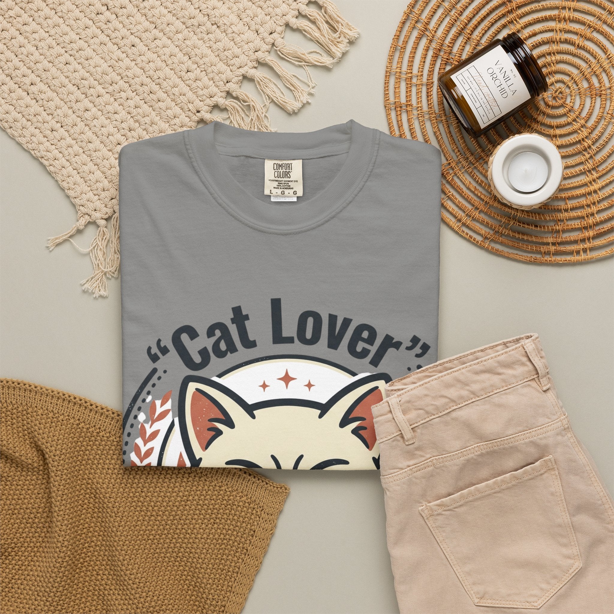 Cat Lover T-Shirt — "Proud & Purry" Retro Cat Graphic Tee