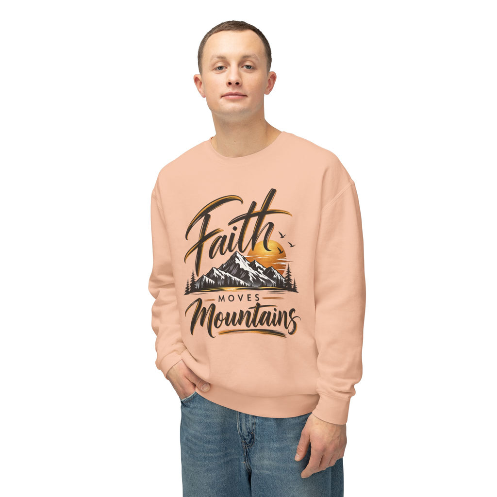 Faith Moves Mountains Crewneck Sweatshirt