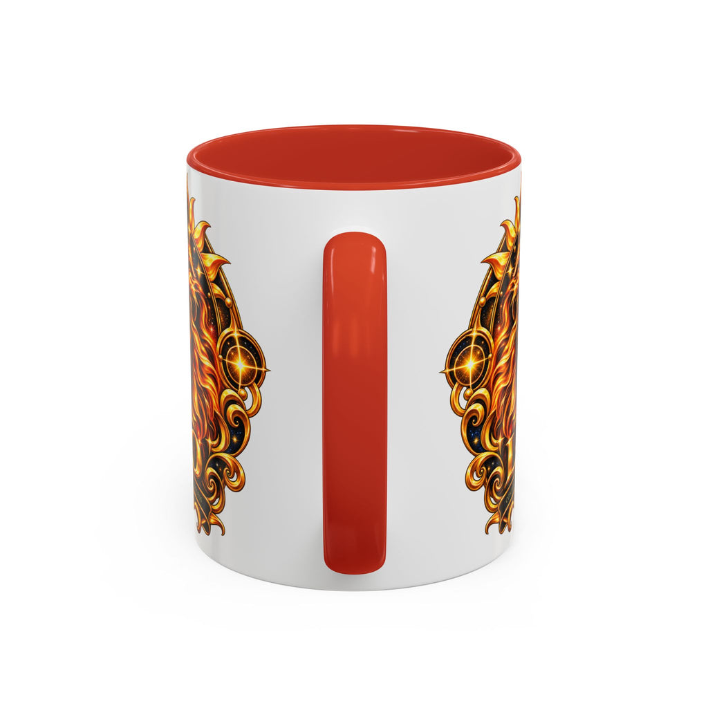 Leo Zodiac Lion Coffee Mug — Astrological Birthday Gift (11/15oz)