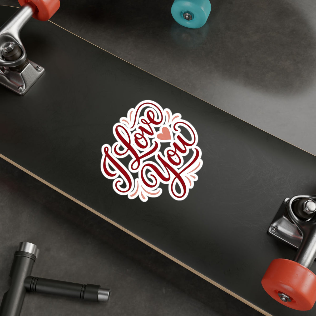 I Love You Vinyl Decal