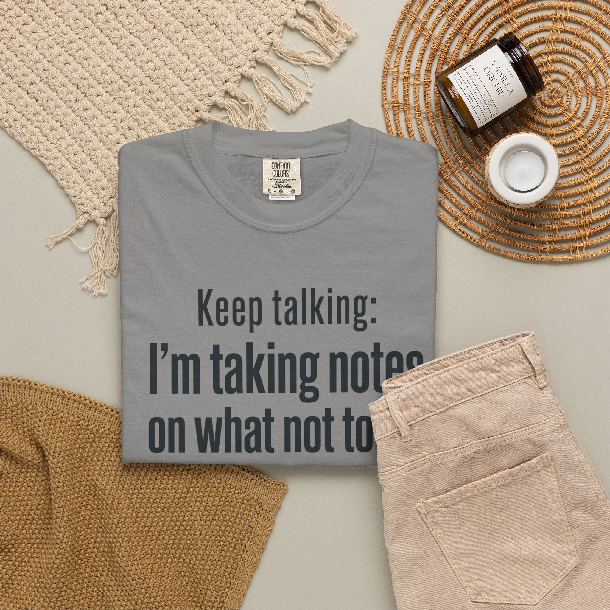 Taking Notes on What Not to Do T-Shirt