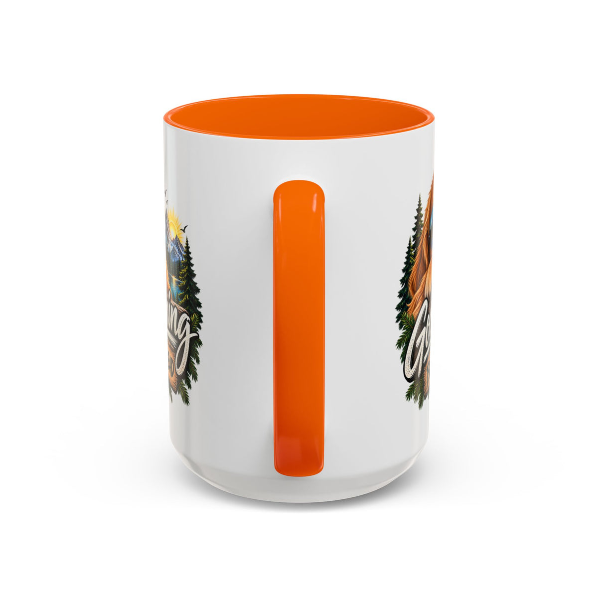 Good Morning Dog Coffee Mug — 'Good Morning, Better Days Ahead' Accent Mug