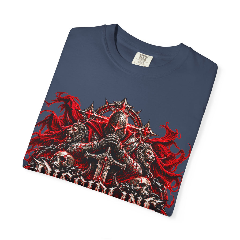 Discipline Metal Tee — Gothic Sword Graphic T-Shirt