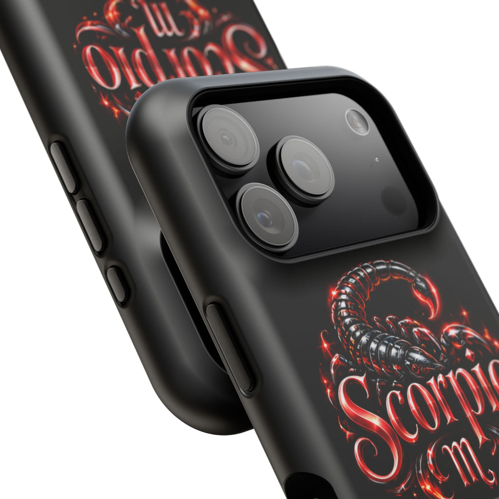 Scorpio Magnetic Impact-Resistant Phone Case – Zodiac Scorpion Design
