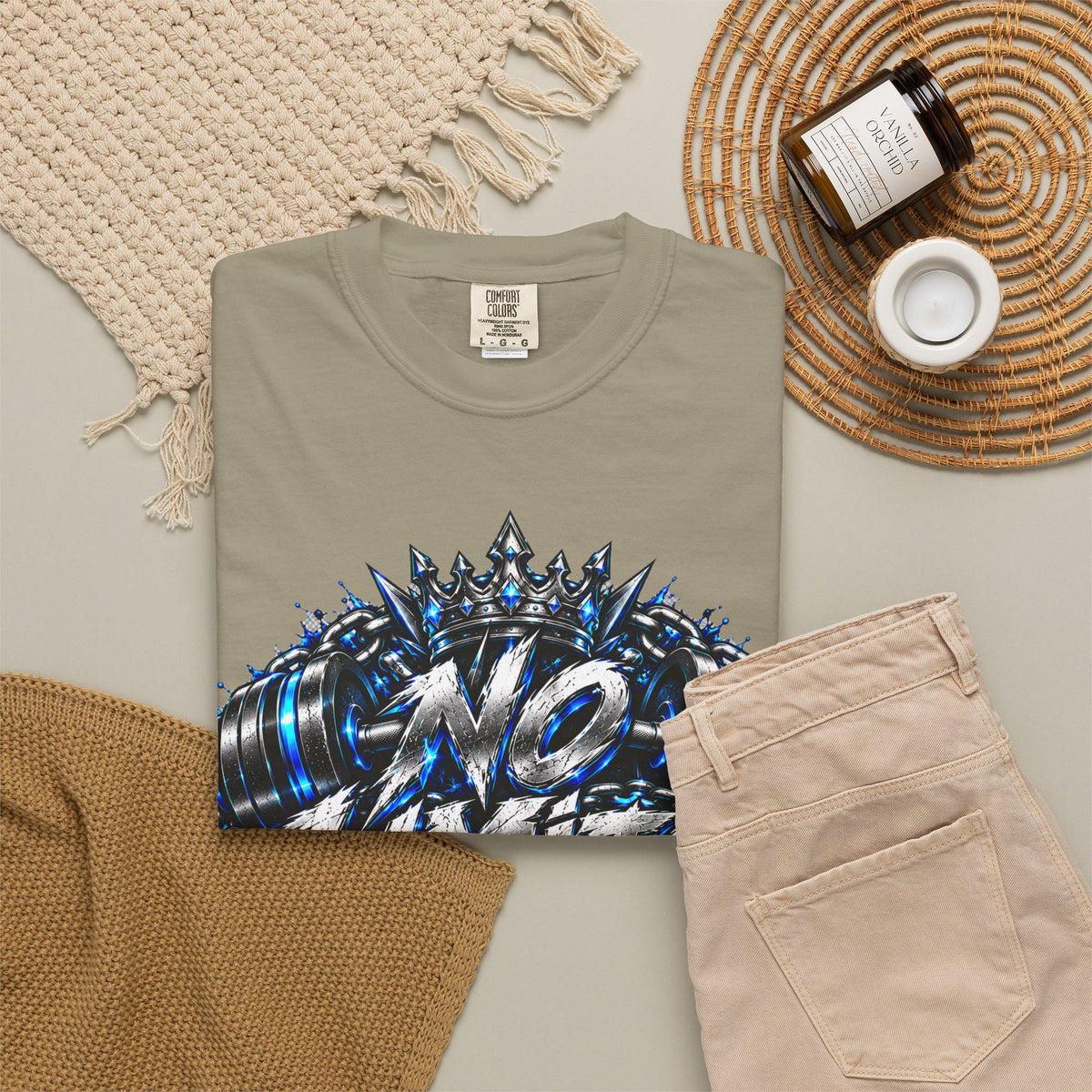 No Limits Graphic T-Shirt — Bold Streetwear Motivational Tee