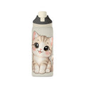 32oz Insulated Water Bottle – Cute Kitten Design