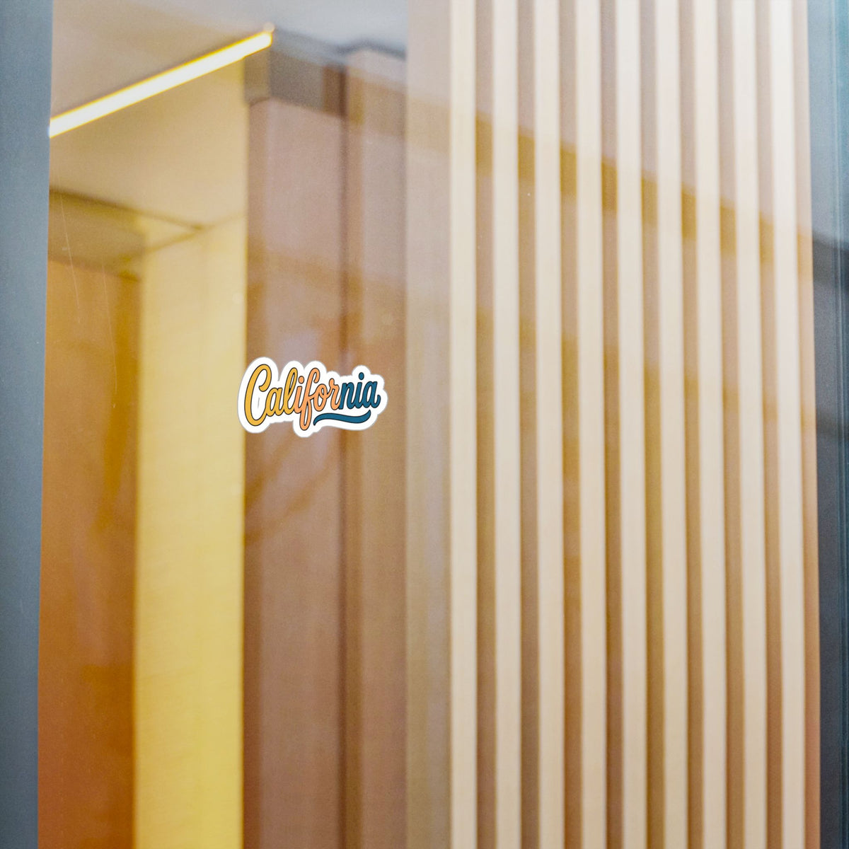 California Script  Vinyl Decal