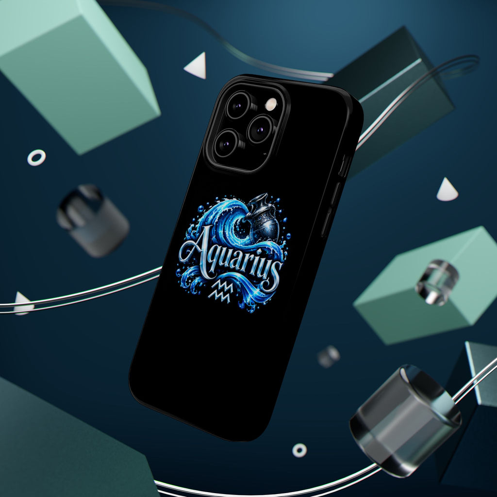 Aquarius Zodiac Magnetic Impact-Resistant Phone Case